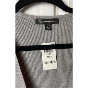 Fashion heather dove grey  stretch Sweater
